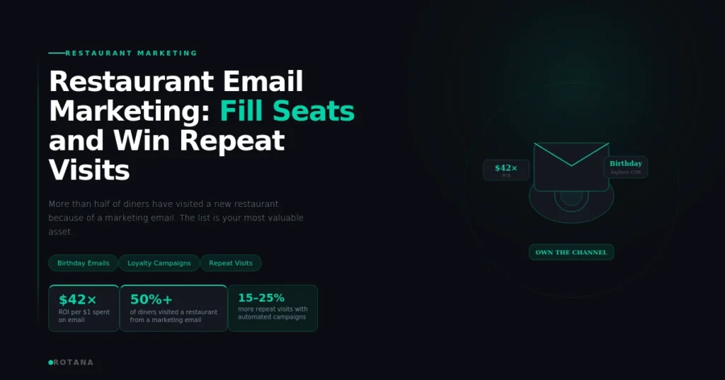 restaurant email marketing